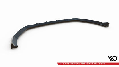 Maxton Front Ansatz V.1 für Audi A3 Limousine 8V schwarz Hochglanz