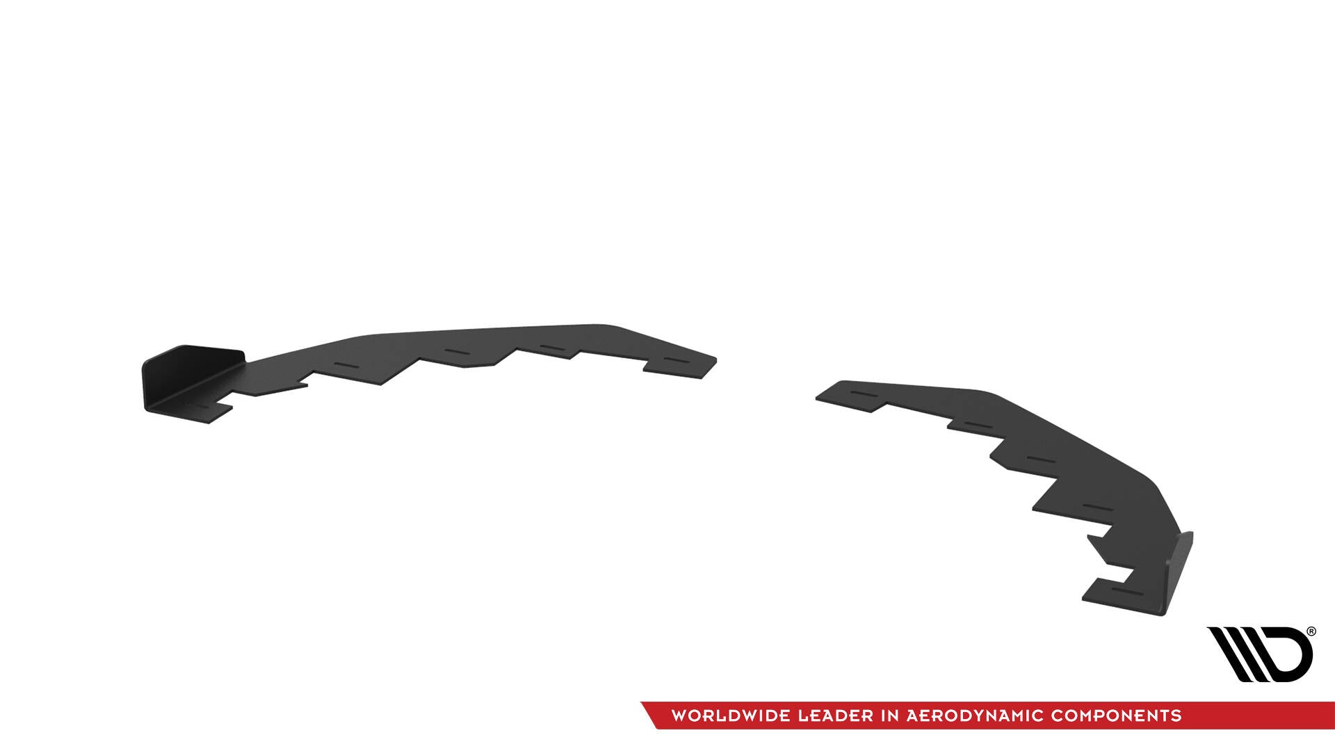 Maxton Front Flaps Kia Stinger GT / GT-Line / Standard Mk1 schwarz Hochglanz