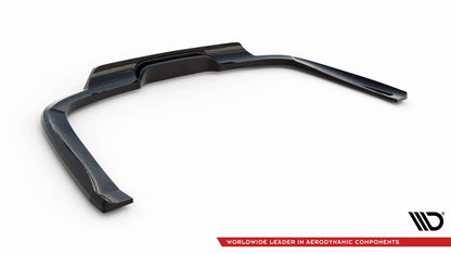 Maxton Mittlerer Diffusor Heck Ansatz DTM Look für Chrysler Pacifica Mk2 Facelift schwarz Hochglanz