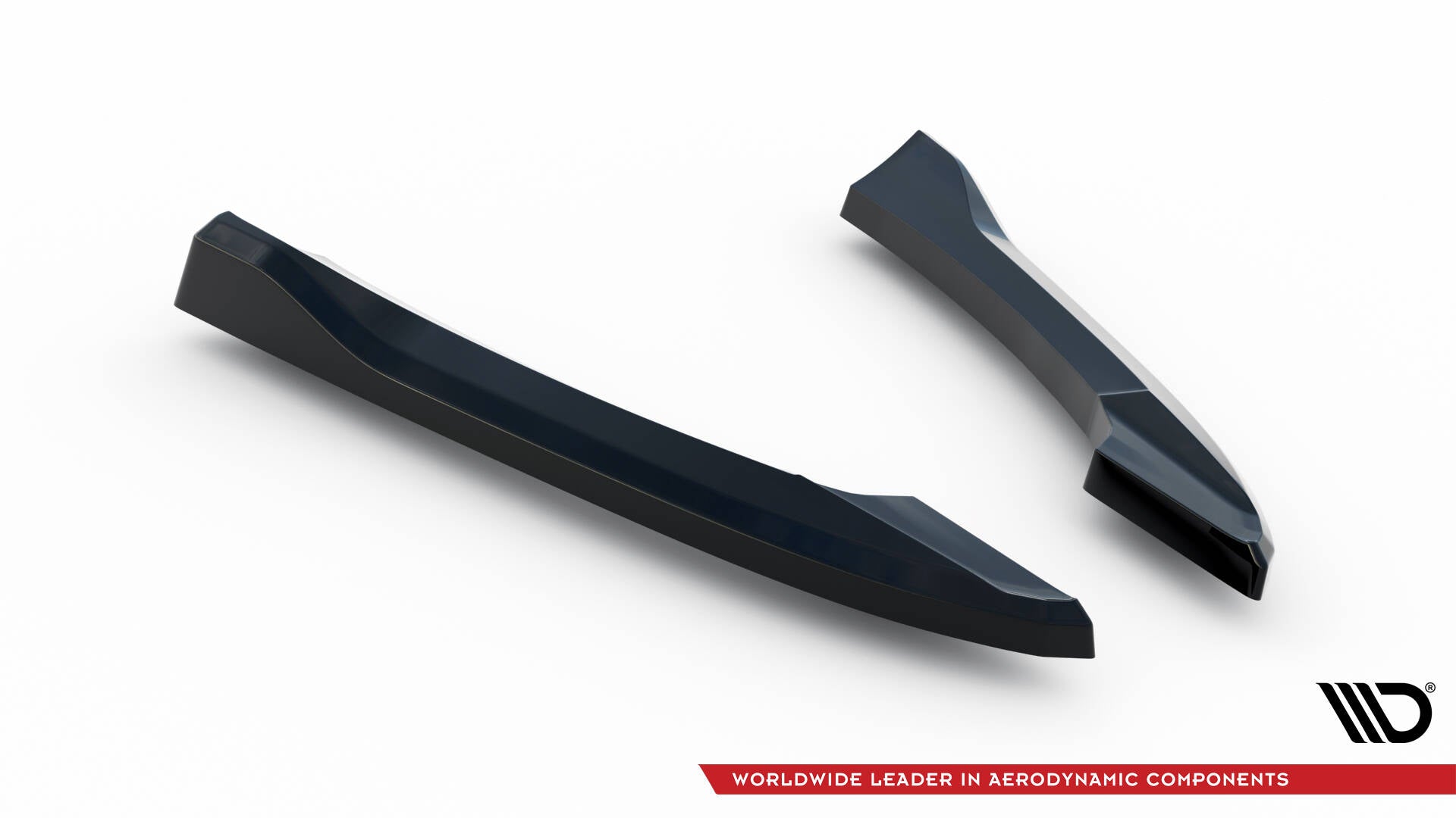 Maxton Heck Ansatz Flaps Diffusor V.2 für Audi S5 / A5 S-Line Coupe / Cabriolet 8T schwarz Hochglanz