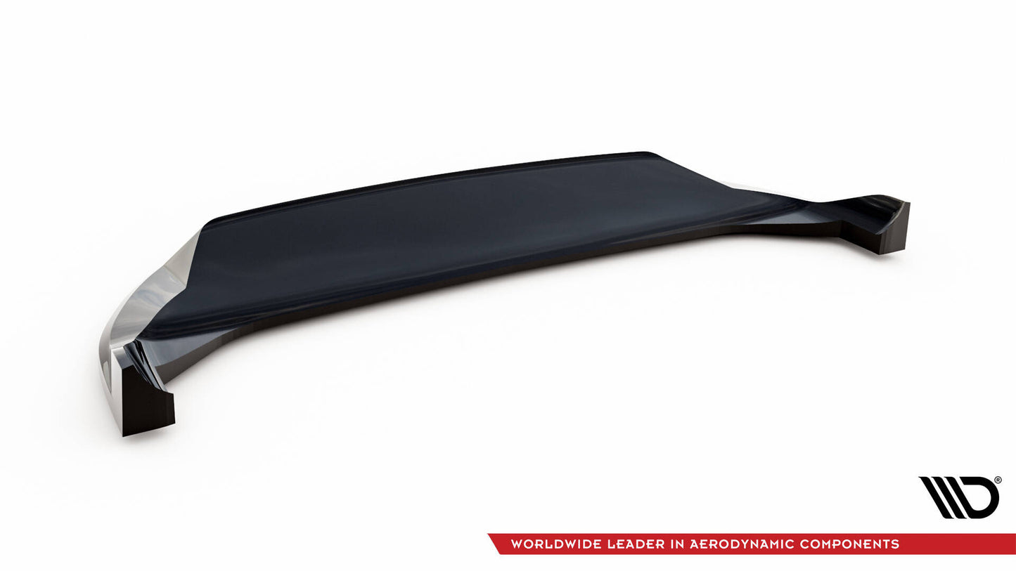 Maxton Front Ansatz für Jeep Compass Limited Mk2 Facelift schwarz Hochglanz