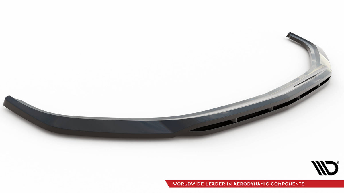 Maxton Front Ansatz für Bentley Continental GT Mk3 schwarz Hochglanz