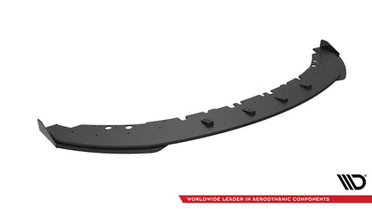 Maxton Street Pro Front Ansatz für +Flaps für + Flaps BMW 4er Coupe / Gran Coupe / Cabrio M-Paket F32 / F36 / F33  schwarz...