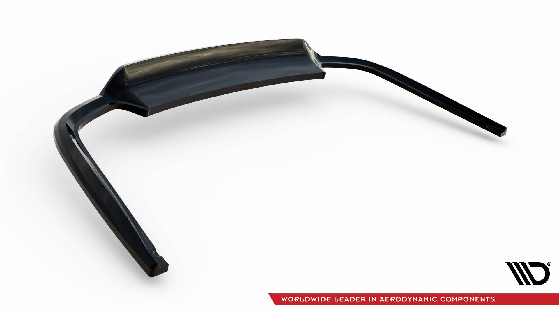 Maxton Mittlerer Diffusor Heck Ansatz DTM Look für Audi A8 D5 schwarz Hochglanz