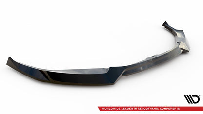 Maxton Front Ansatz V.1 für BMW M2 G87 schwarz Hochglanz