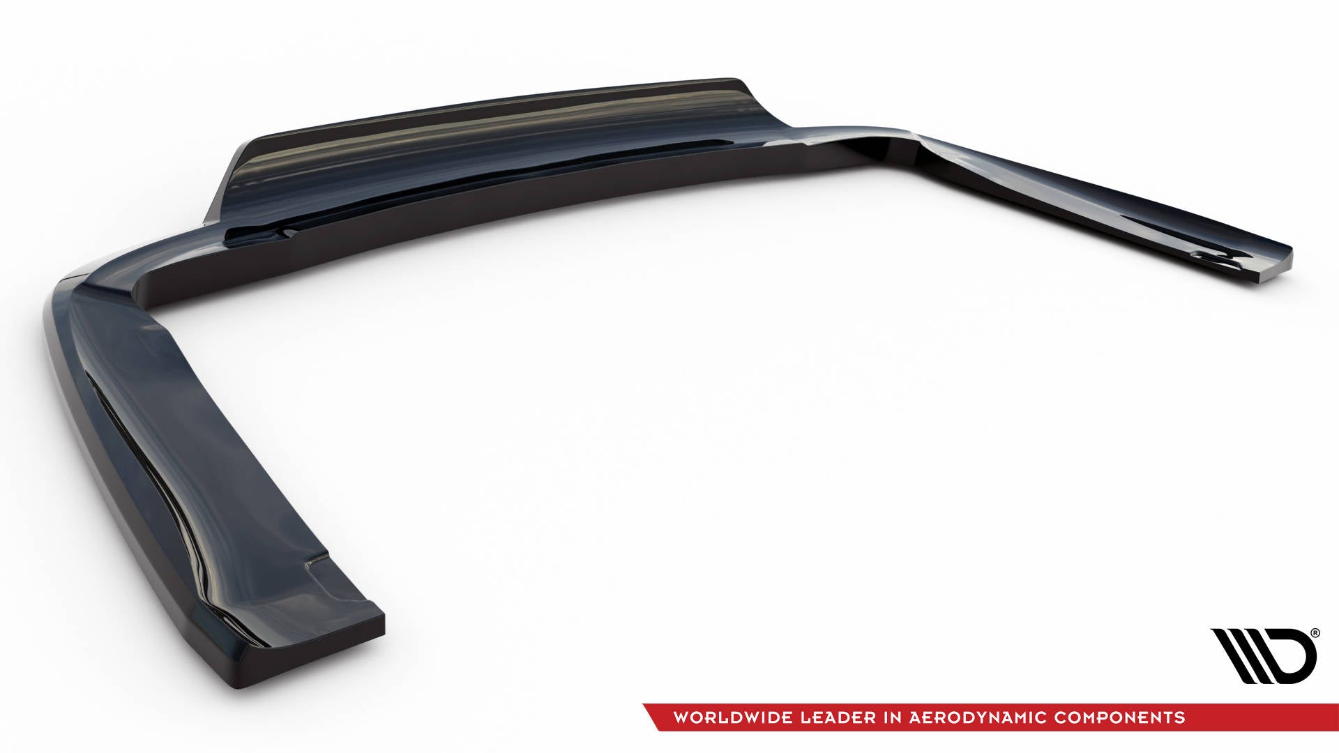 Maxton Mittlerer Diffusor Heck Ansatz DTM Look für Chrysler Pacifica Mk2 schwarz Hochglanz