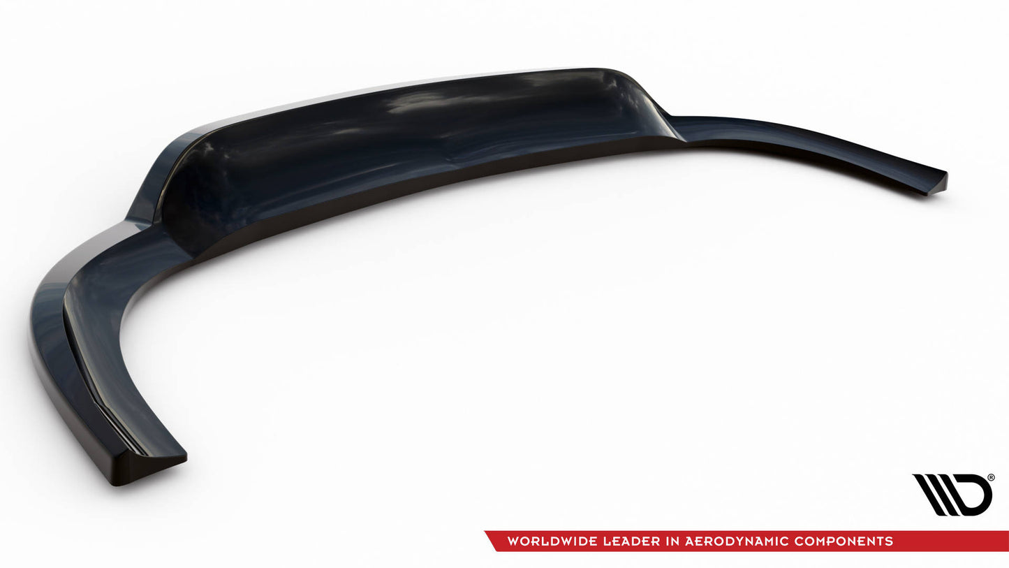 Maxton Mittlerer Diffusor Heck Ansatz DTM Look für Hyundai ix35 Mk1 schwarz Hochglanz