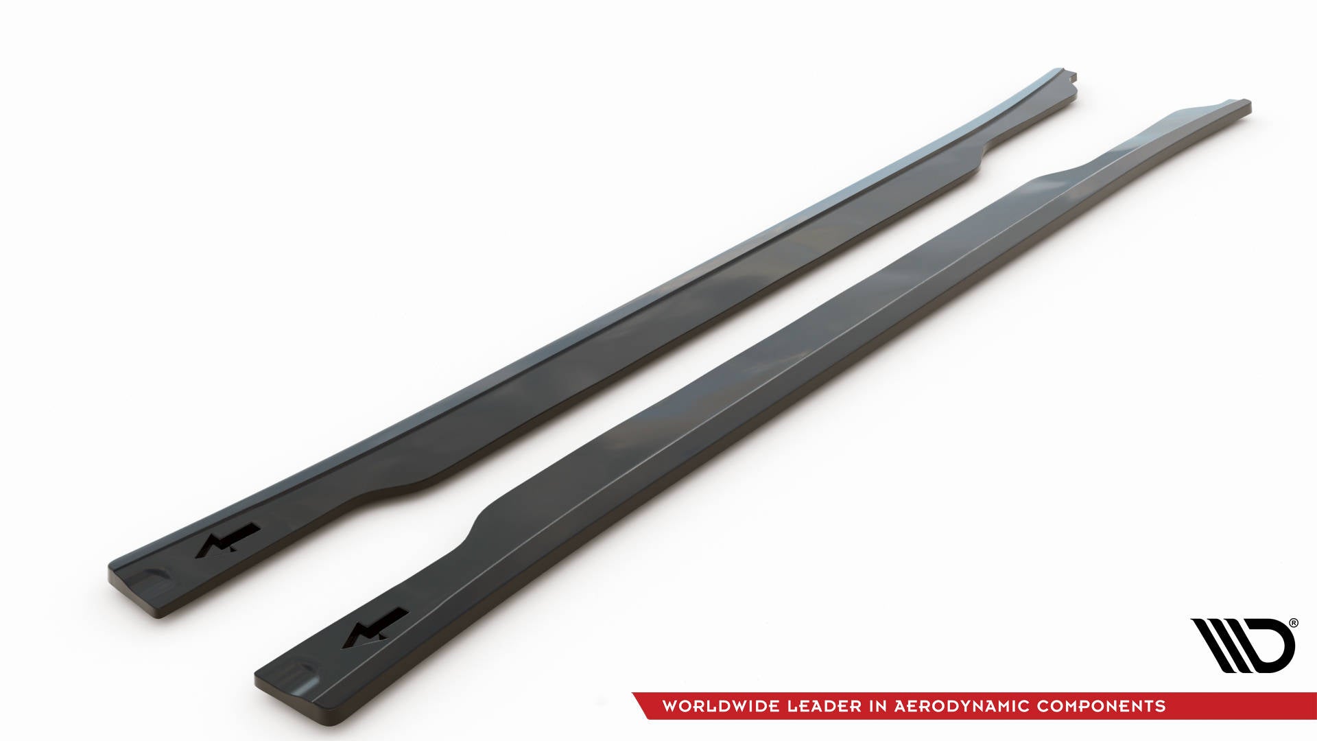 Maxton Seitenschweller Ansatz für Kia EV6 GT-Line Mk1 schwarz Hochglanz