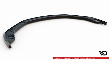 Maxton Front Ansatz für Porsche 911 992 GT3 schwarz Hochglanz