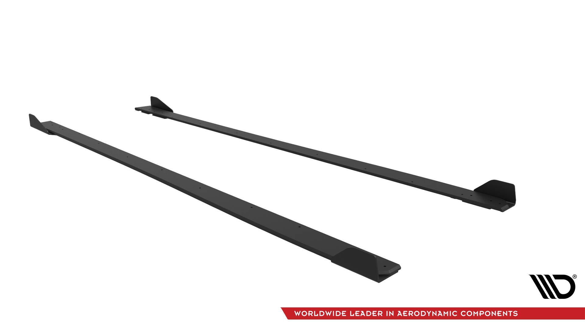 Maxton Street Pro Seitenschweller Ansatz für V.1 für + Flaps BMW M2 G87 schwarz Hochglanz