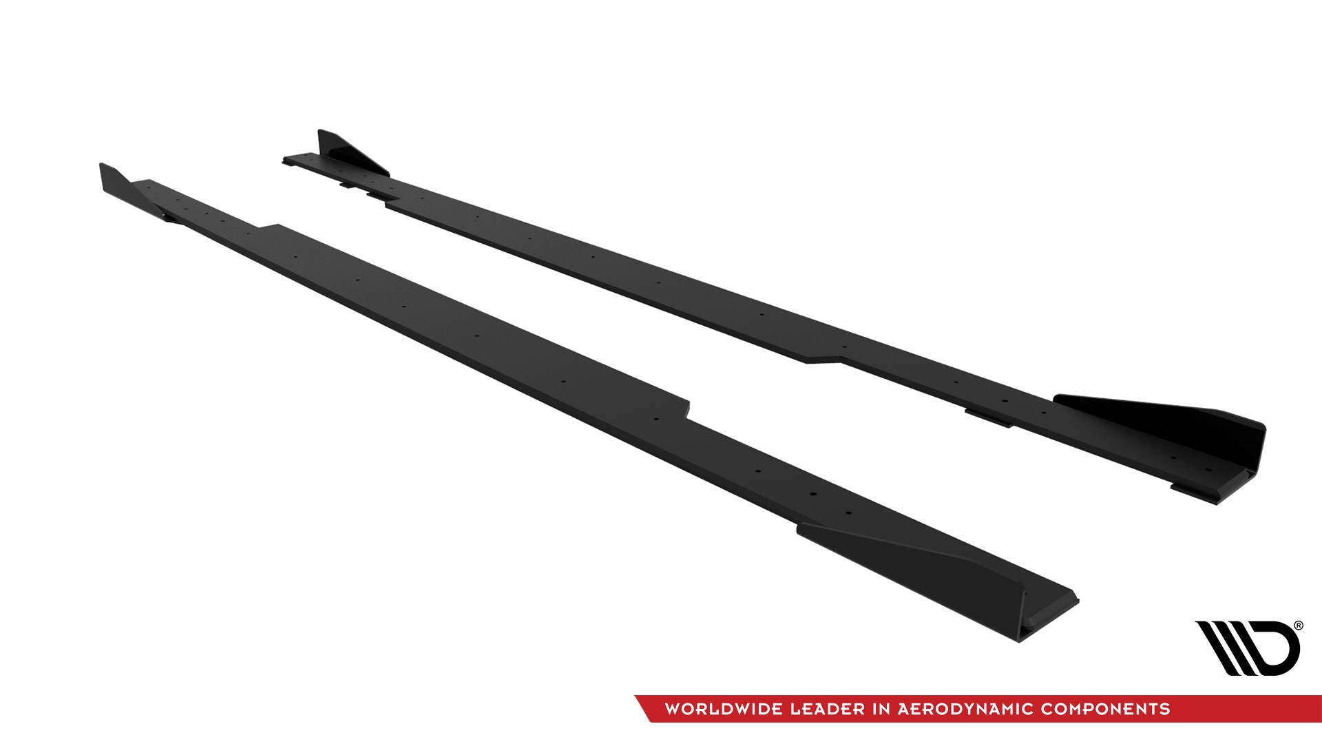 Maxton Street Pro Seitenschweller Ansatz für + Flaps BMW 2 Coupe G42 schwarz Hochglanz