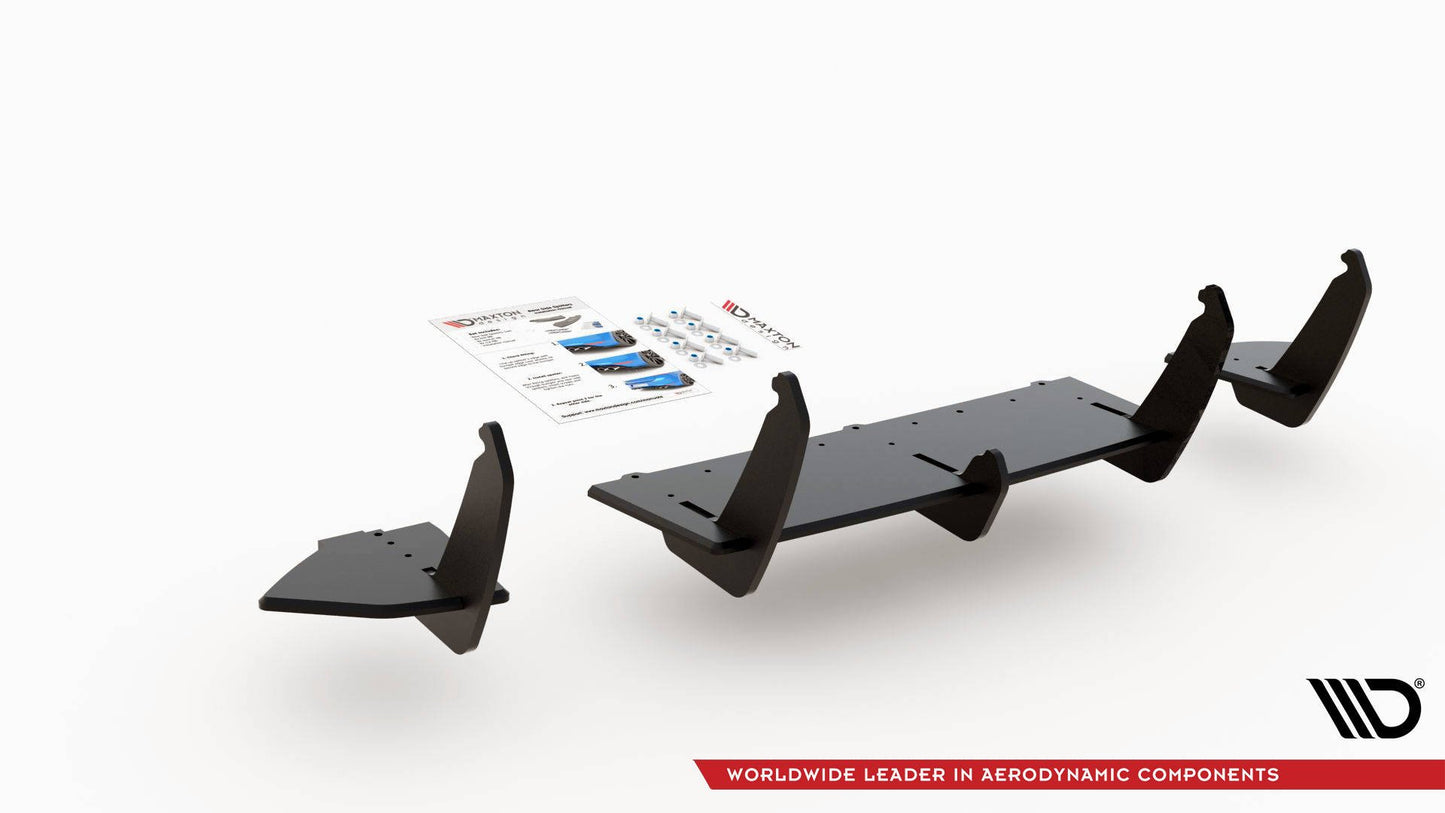 Maxton Robuste Racing Heckschürze für Ford Focus RS Mk3