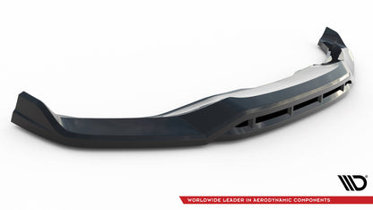 Maxton Front Ansatz V.3 für BMW X5 M-Paket F15 schwarz Hochglanz