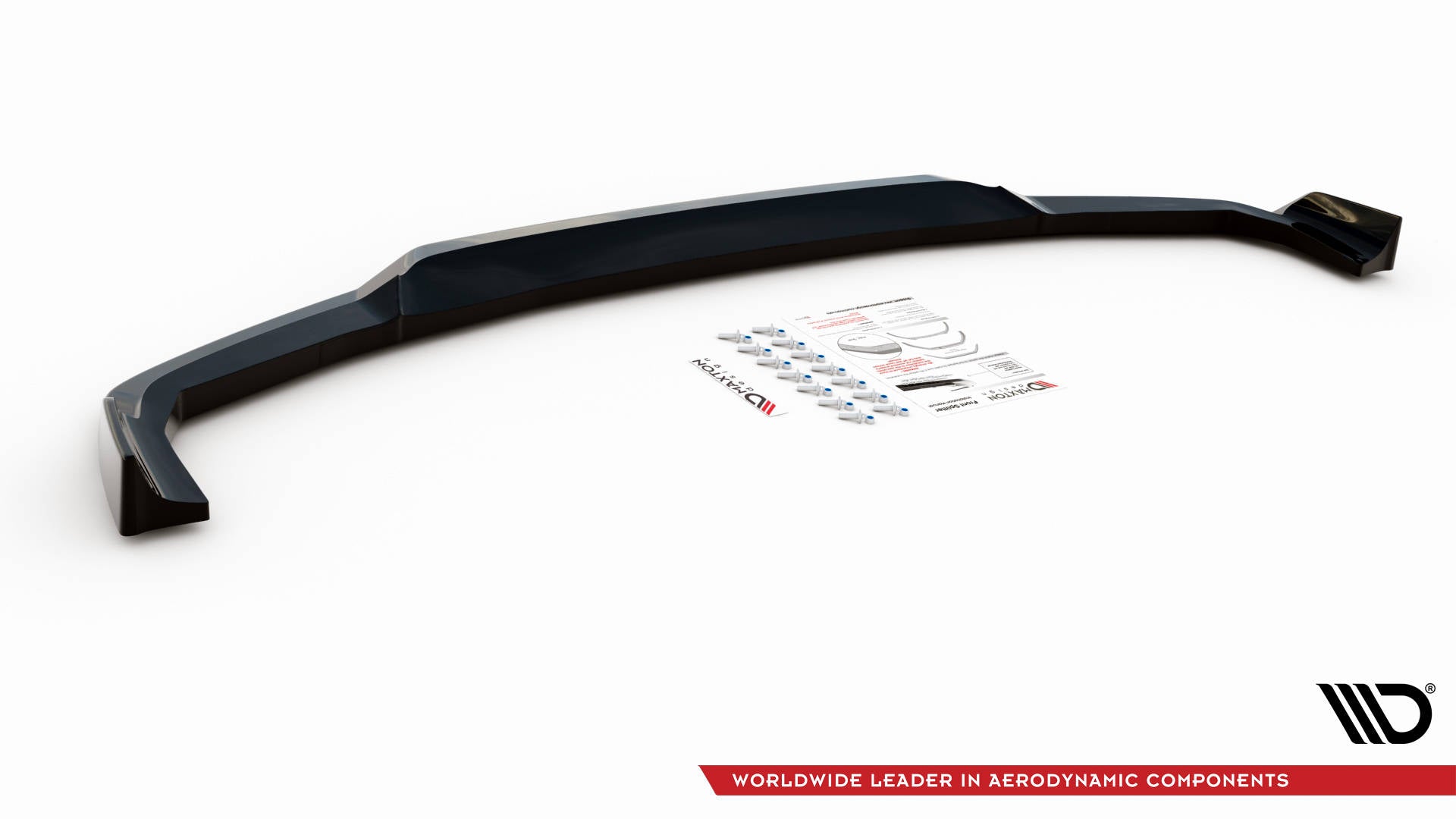 Maxton Front Ansatz V.3 für BMW  X5M F95 schwarz Hochglanz