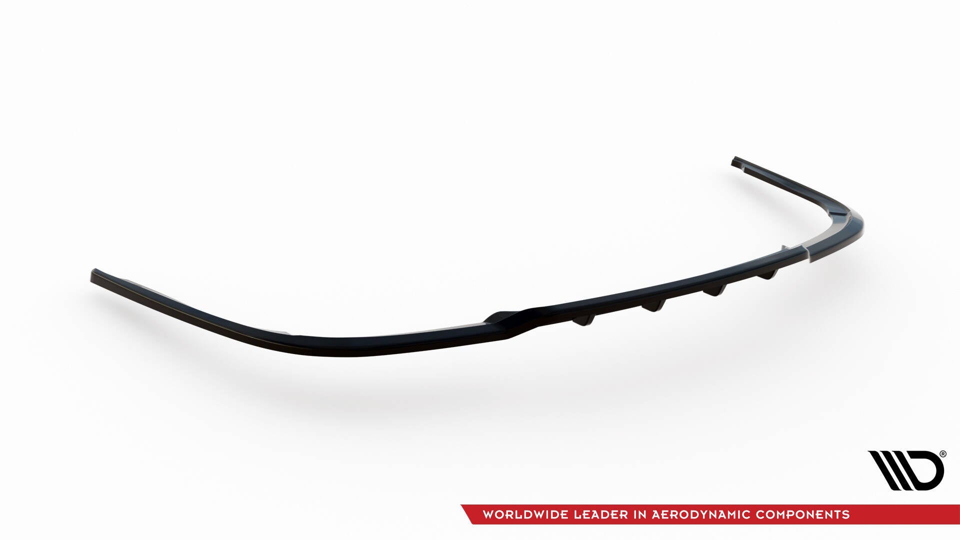 Maxton Mittlerer Diffusor Heck Ansatz DTM Look für BMW 7 F01 schwarz Hochglanz