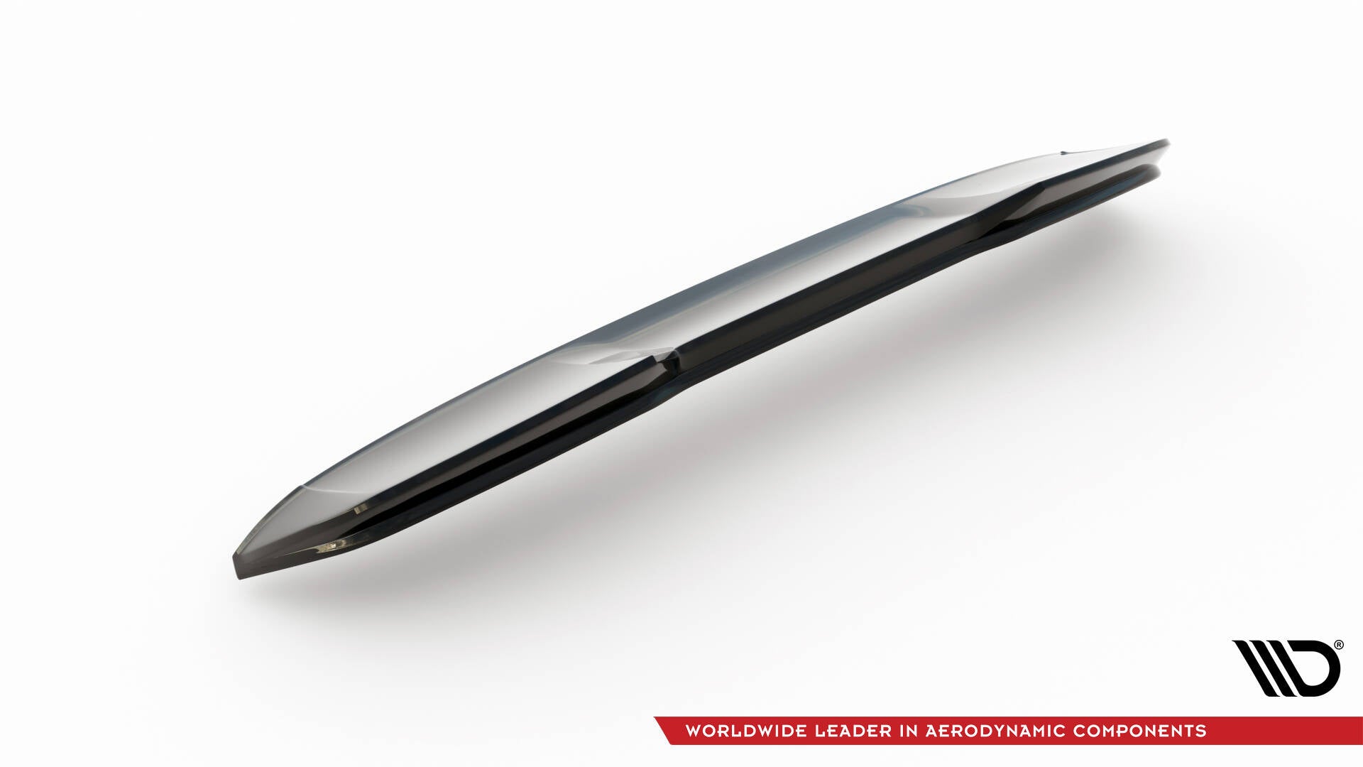 Maxton Spoiler CAP für 3D Audi S3 / A3 S-Line Sportback / Hatchack 8V schwarz Hochglanz