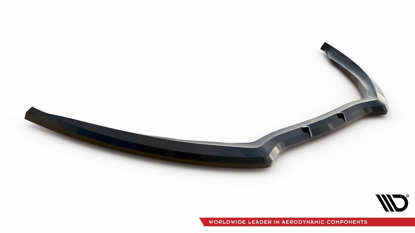Maxton Front Ansatz V.1 für Ford Mondeo ST-Line Mk4 Facelift schwarz Hochglanz