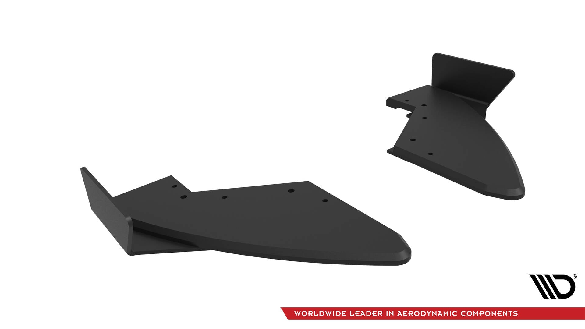 Maxton Street Pro Heck Ansatz Flaps Diffusor +Flaps für Audi TT S 8S Facelift schwarz Hochglanz