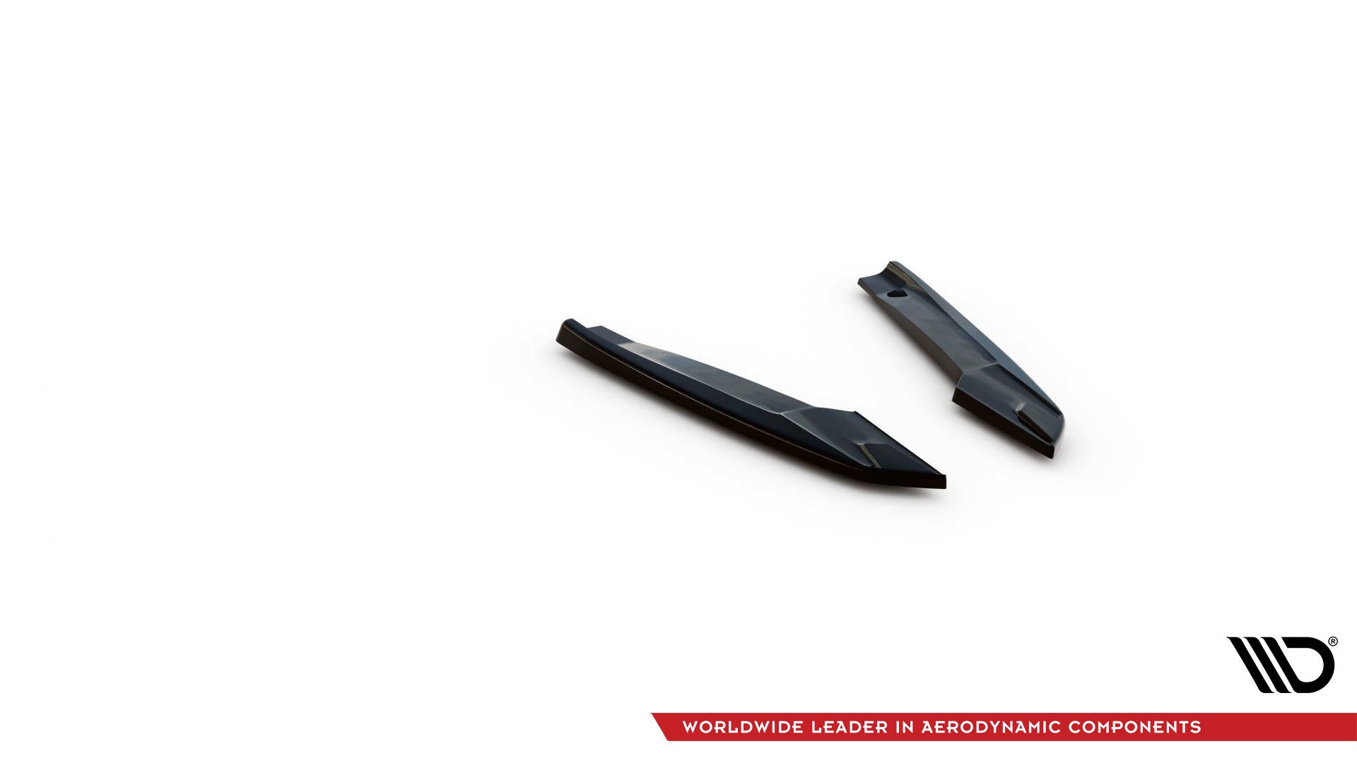 Maxton Heck Ansatz Flaps Diffusor für Audi S5 Coupe / Sportback F5 schwarz Hochglanz