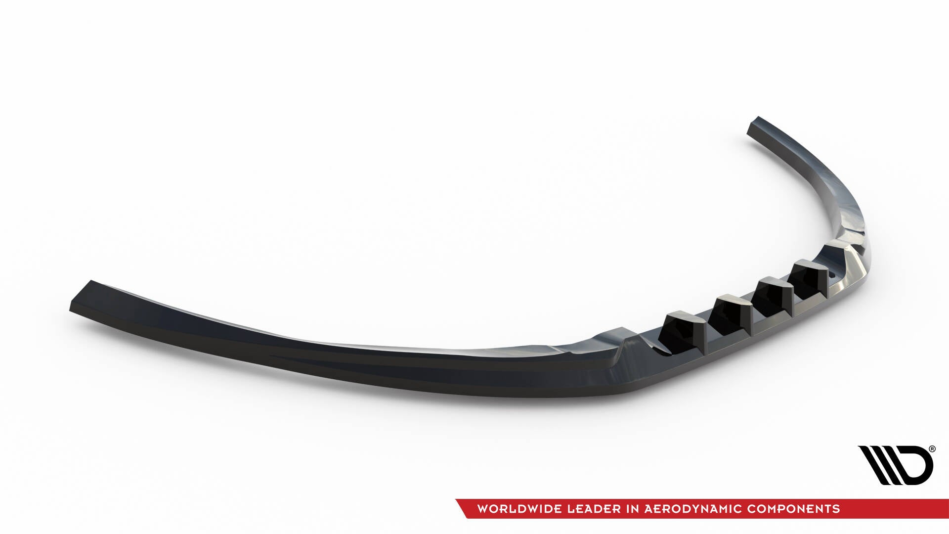 Maxton Front Ansatz für Ford S-Max ST-Line Mk2 schwarz Hochglanz