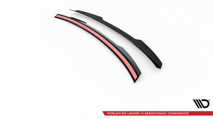 Maxton Spoiler CAP für Audi A5 Coupe 8T schwarz Hochglanz