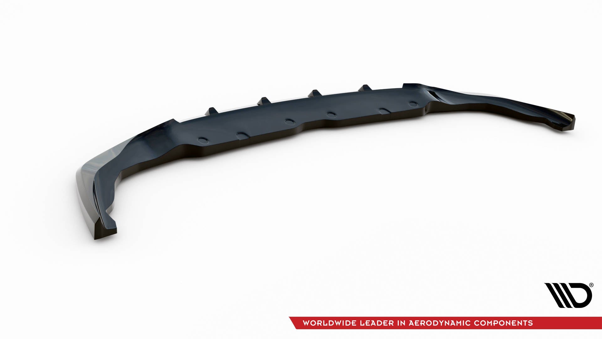Maxton Front Ansatz V.6 für BMW 1er F40 M-Paket / M135i  schwarz Hochglanz