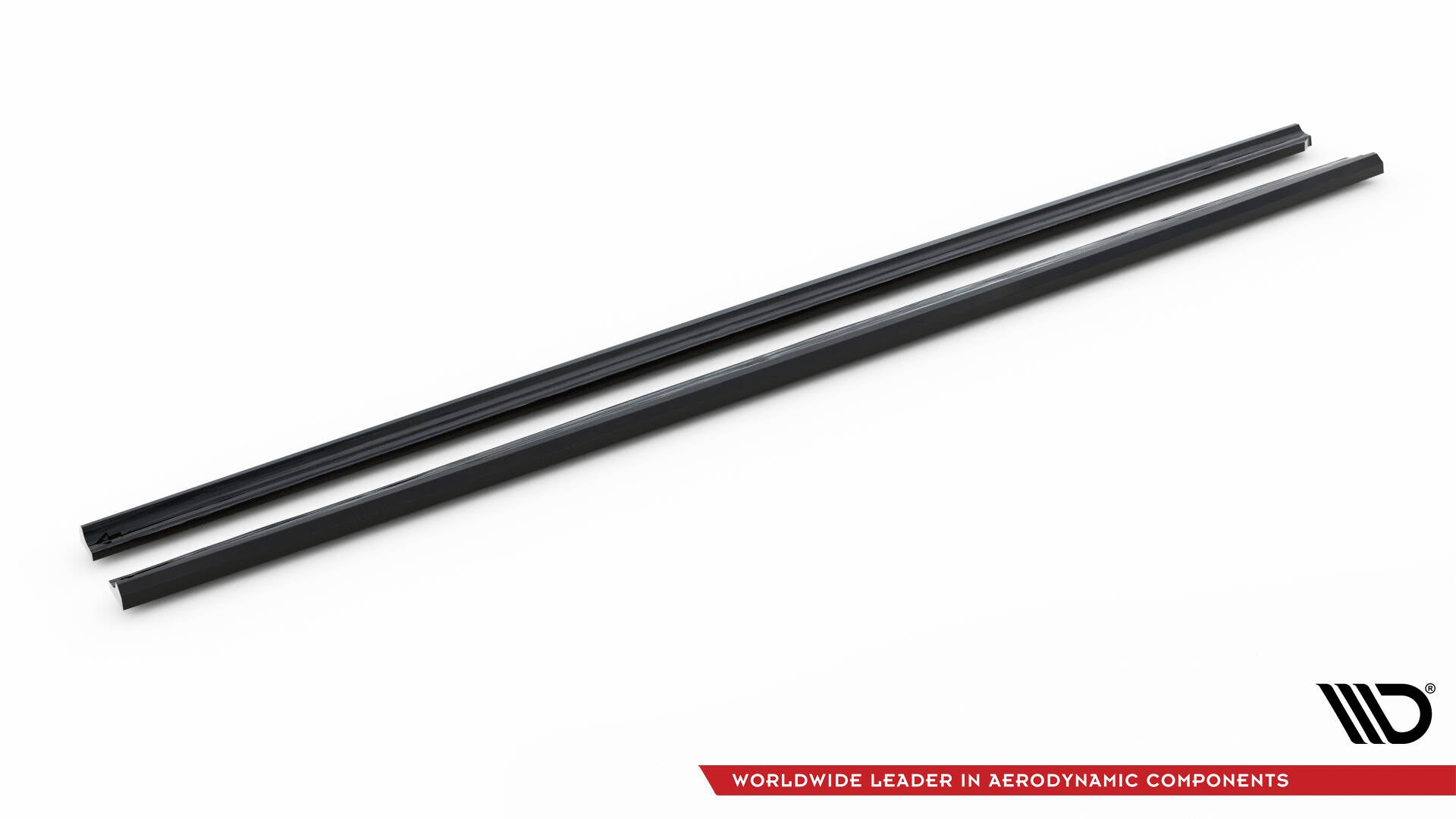 Maxton Seitenschweller Ansatz für Citroen Jumpy l2 /l3 Mk3 schwarz Hochglanz
