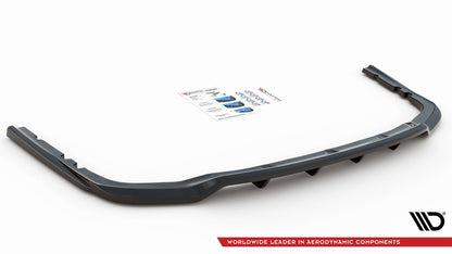 Maxton Mittlerer Diffusor Heck Ansatz DTM Look für BMW X7 M G07 schwarz matt
