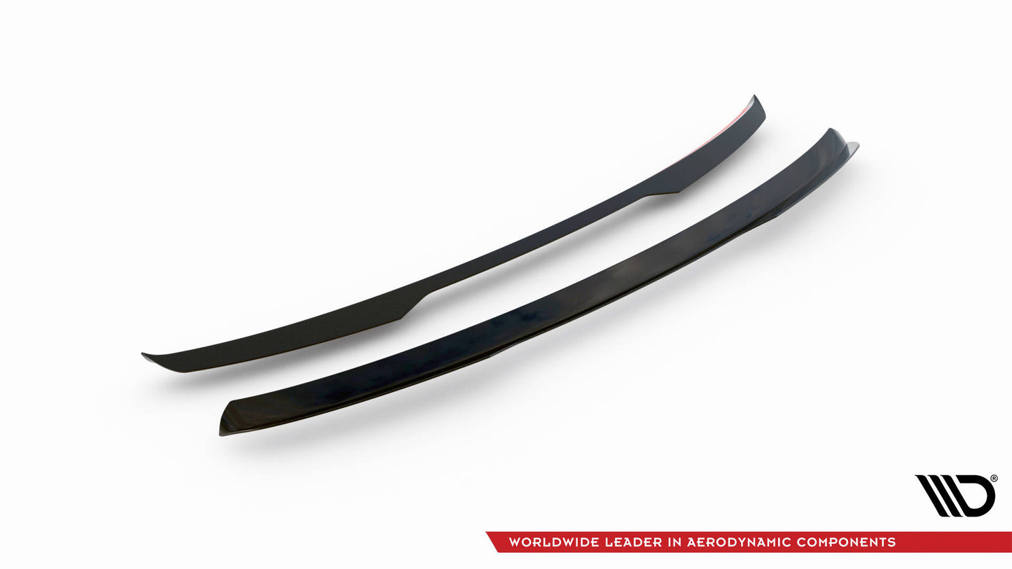 Maxton Spoiler CAP für BMW X3 M-Paket F25 schwarz Hochglanz