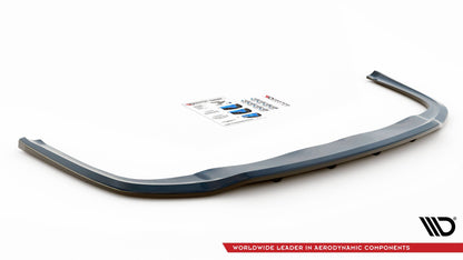 Maxton Mittlerer Diffusor Heck Ansatz DTM Look für Audi A8 D4 Facelift schwarz Hochglanz