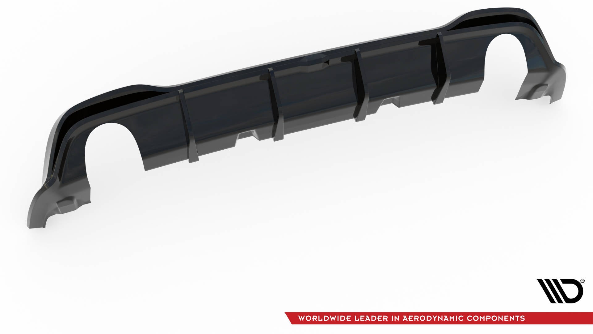 Maxton Diffusor Heck Ansatz für Volkswagen Golf 8 GTI Clubsport