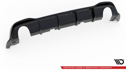 Maxton Diffusor Heck Ansatz für Volkswagen Golf 8 GTI Clubsport
