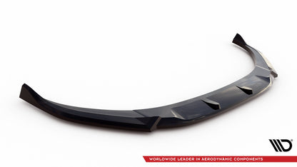 Maxton Front Ansatz V.2 für Hyundai I30 Mk3 Facelift schwarz Hochglanz