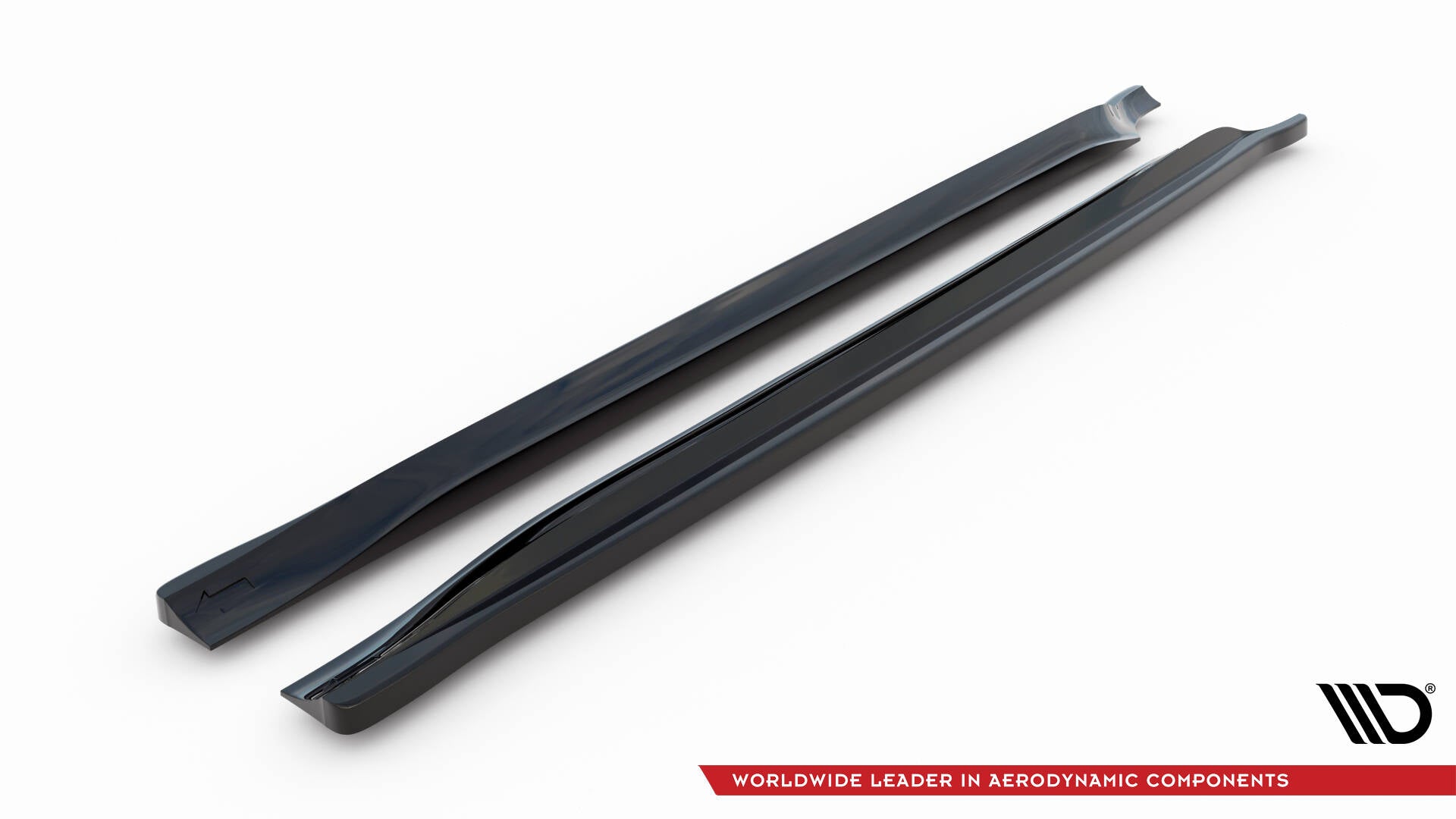 Maxton Seitenschweller Ansatz für Jeep Grand Cherokee SRT WK2 Facelift schwarz Hochglanz