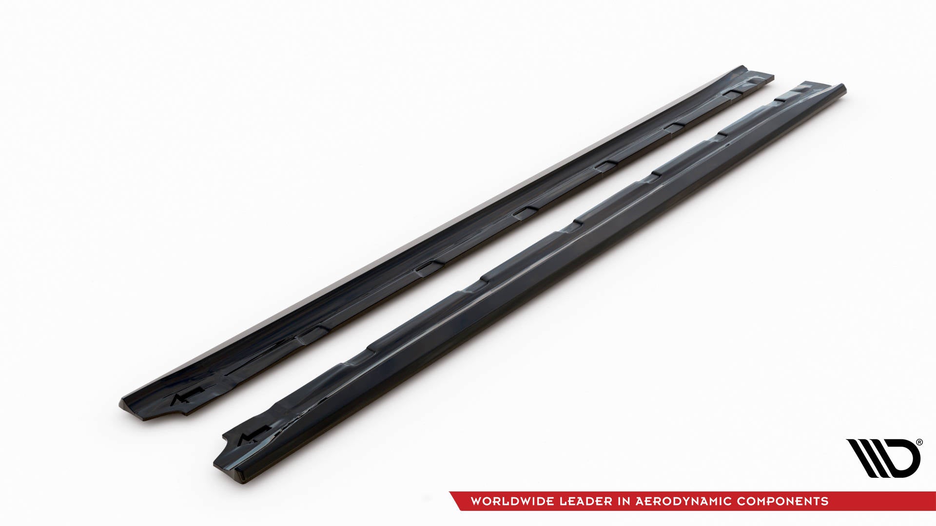 Maxton Seitenschweller Ansatz für Hyundai I20 Mk2 Facelift schwarz Hochglanz