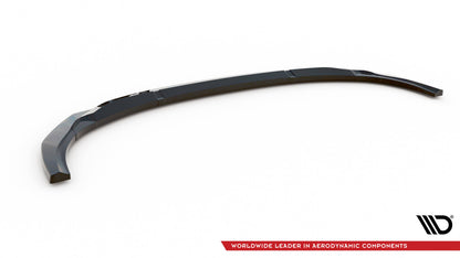 Maxton Front Ansatz V.1 für Audi e-tron schwarz Hochglanz