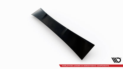 Maxton Heckscheiben Spoiler für Chevrolet Corvette C7 schwarz Hochglanz
