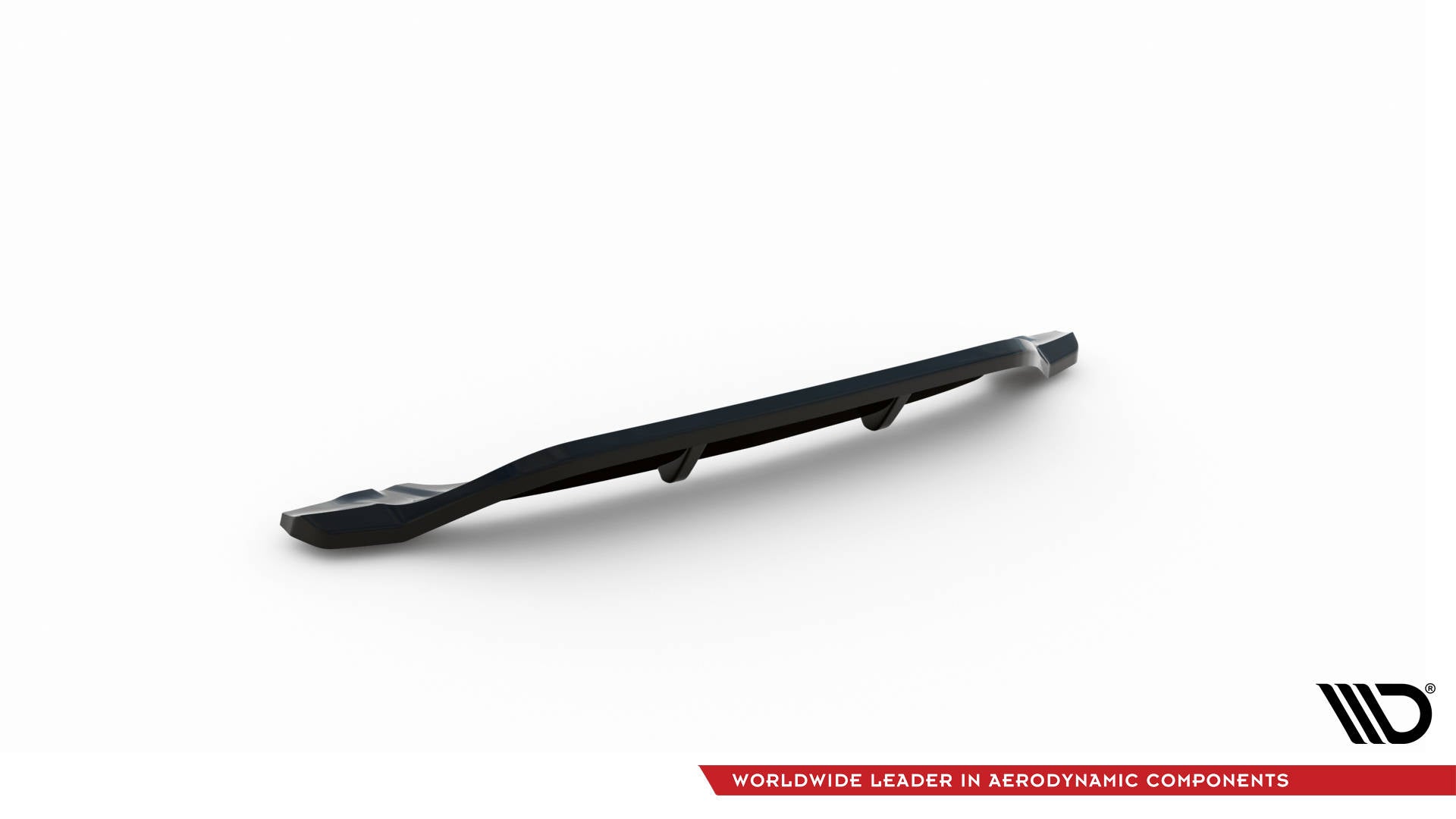 Maxton Mittlerer Diffusor Heck Ansatz DTM Look für BMW X3 M40i / M40d G01 schwarz Hochglanz