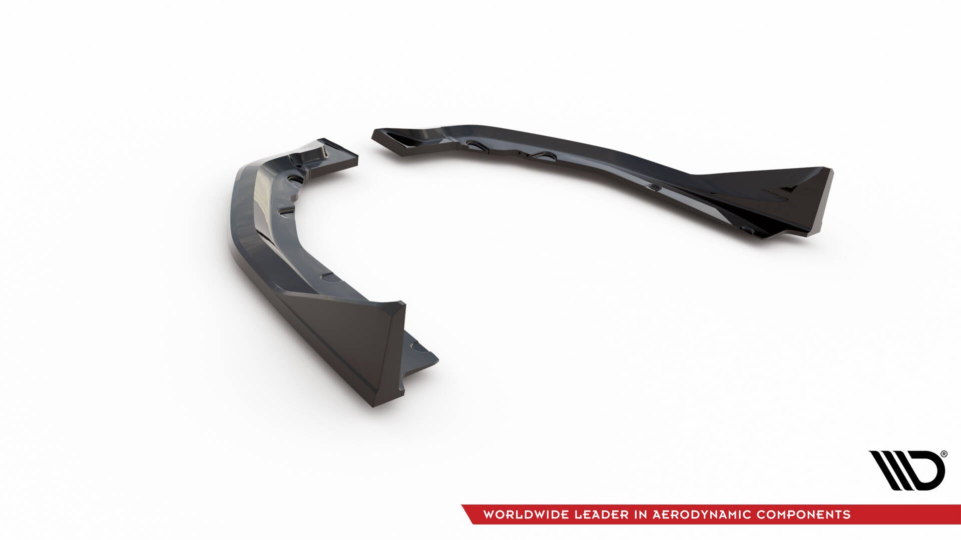 Maxton Heck Ansatz Flaps Diffusor V.3 für CSL Look BMW M4 G82 schwarz Hochglanz