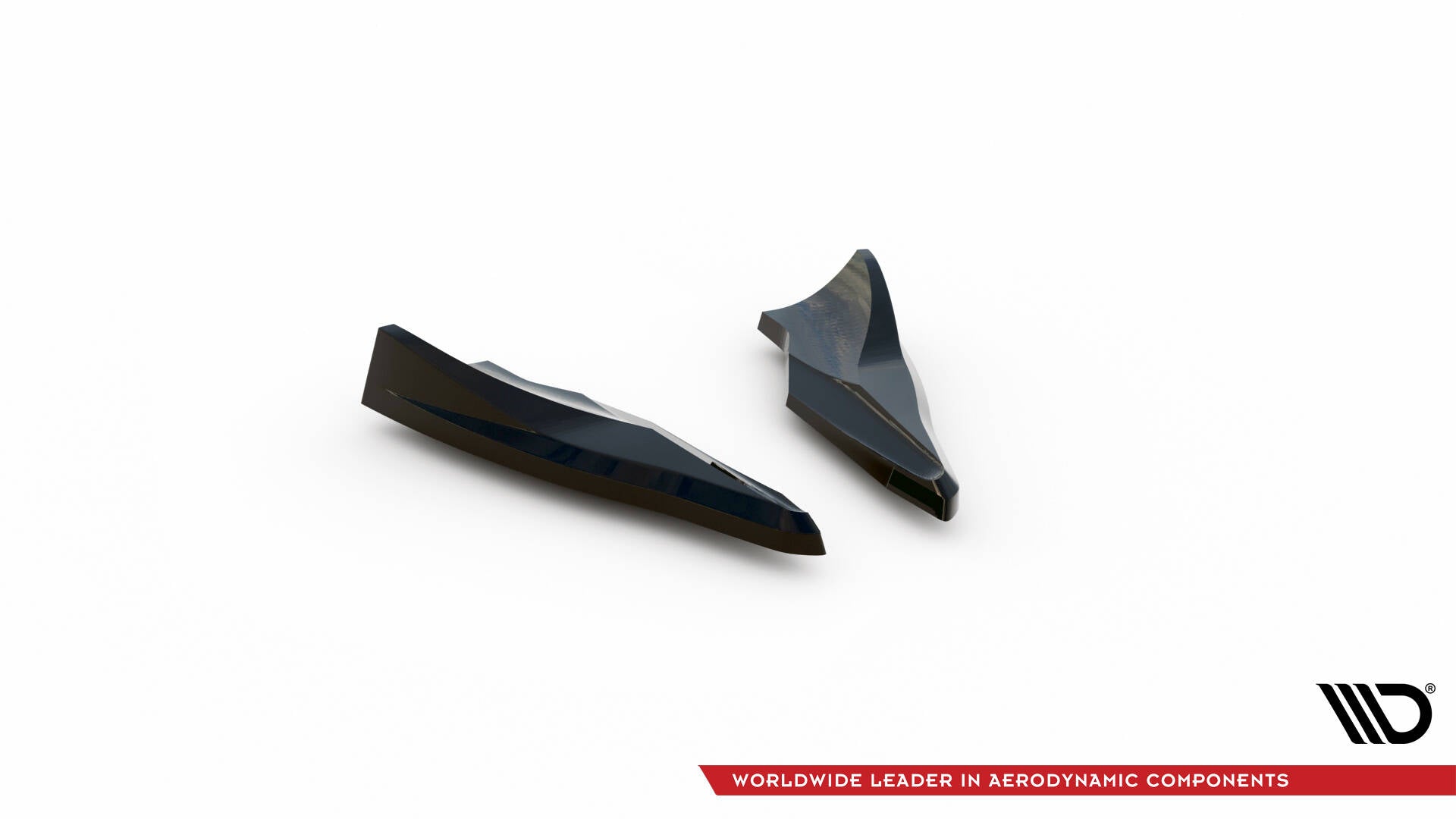 Maxton Heck Ansatz Flaps Diffusor V.4 für Cupra Formentor Mk1 schwarz Hochglanz