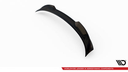 Maxton Spoiler CAP für 3D BMW 4er Gran Coupe Standard / M-Paket F36 schwarz Hochglanz