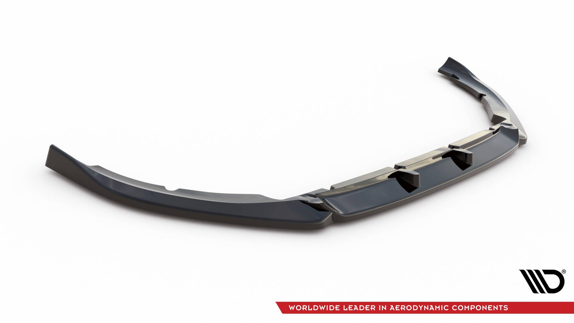 Maxton Front Ansatz für Citroen Berlingo Mk3 schwarz Hochglanz