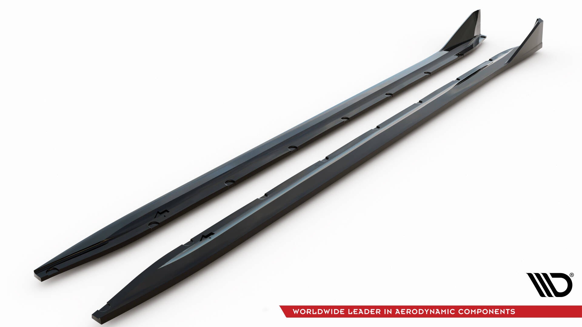 Maxton Seitenschweller Ansatz für V.3 für CSL Look BMW M4 G82 schwarz Hochglanz