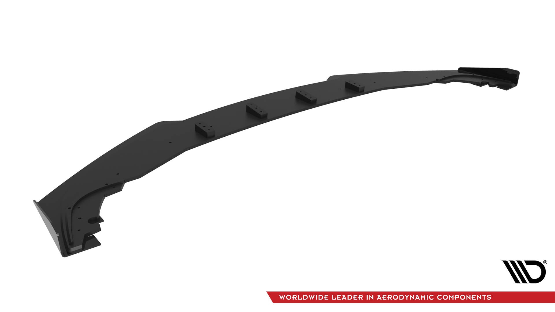 Maxton Street Pro Front Ansatz für +Flaps für + Flaps Honda Civic Mk10 schwarz Hochglanz