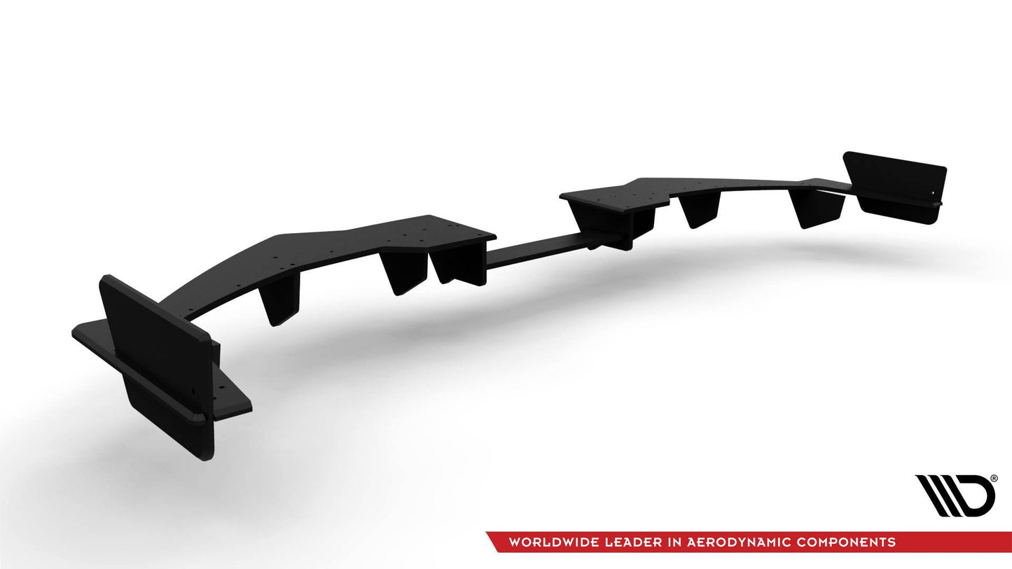 Maxton Robuste Racing Diffusor Heck Ansatz für Honda Civic X Type R