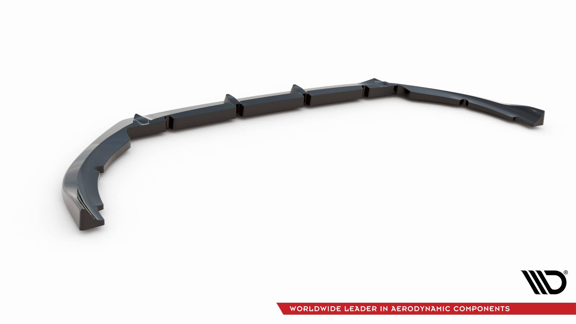 Maxton Front Ansatz für Citroen Berlingo Mk3 schwarz Hochglanz