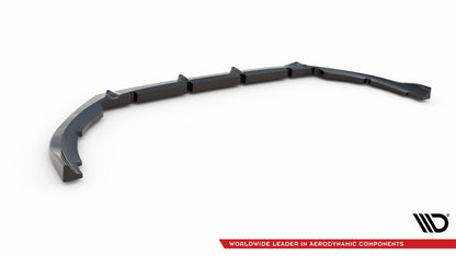 Maxton Front Ansatz für Citroen Berlingo Mk3 schwarz Hochglanz