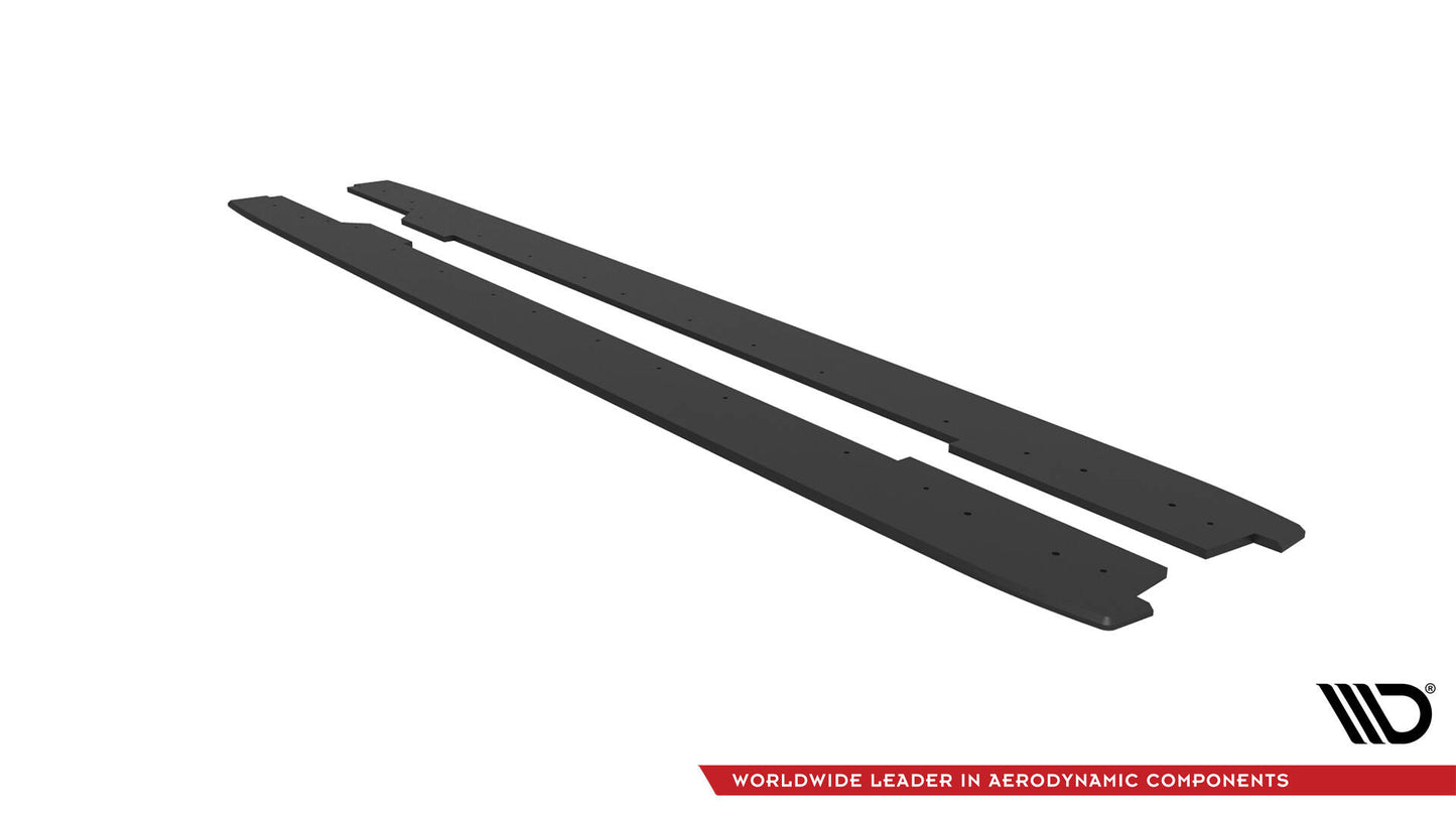 Maxton Street Pro Seitenschweller Ansatz für Audi A5 / A5 S-Line / S5 Coupe / Cabrio 8T / 8T Facelift