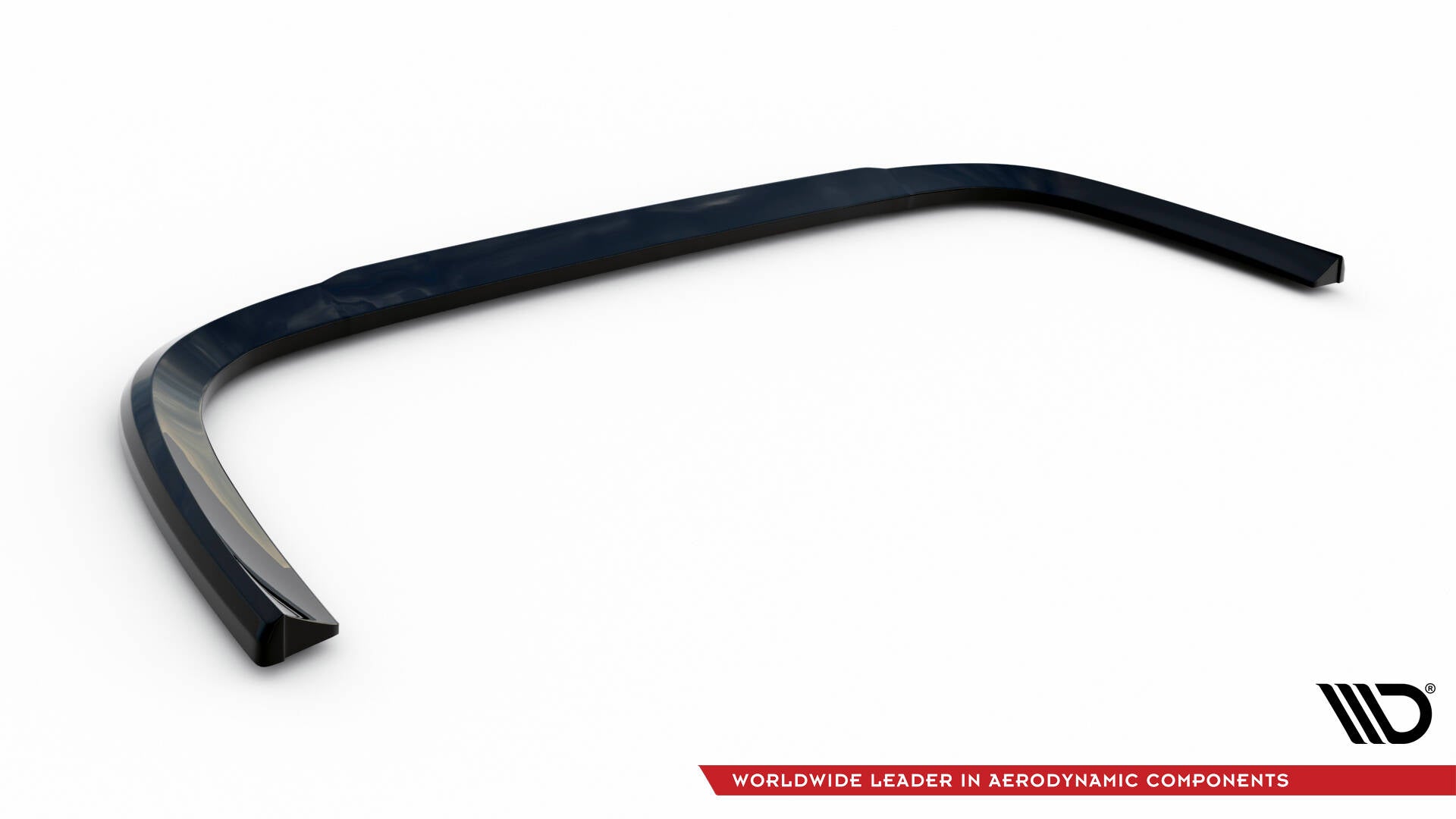 Maxton Zentrale Hinten Splitte Ford Transit Connect Mk2 Facelift schwarz Hochglanz