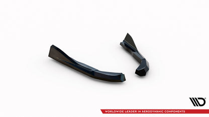 Maxton Heck Ansatz Flaps Diffusor V.2 für BMW 2 Coupe G42 schwarz Hochglanz